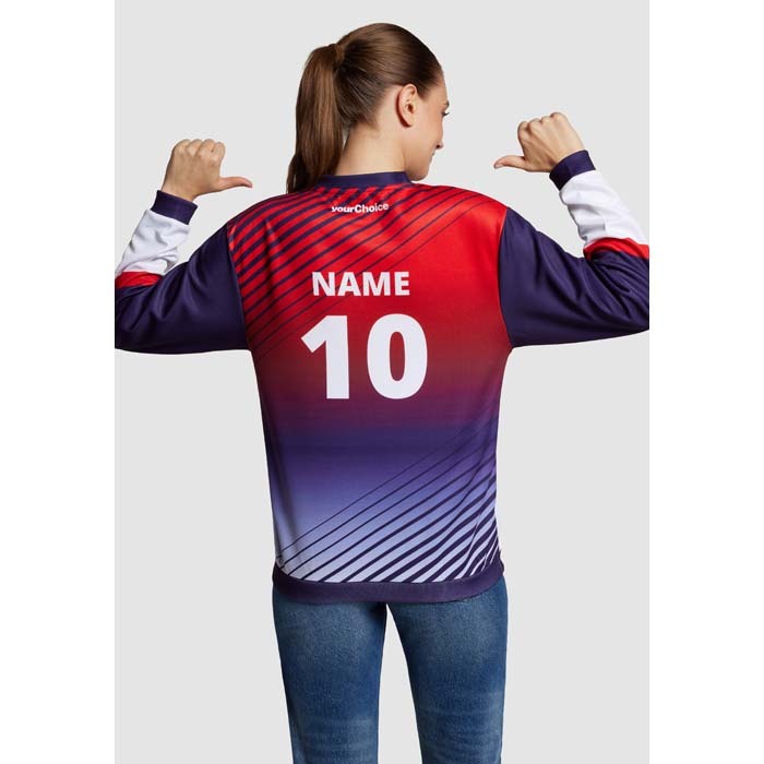 SG1031 Sweat unisexe sublimé en quadri à votre motif. publicitaire personnalisé - vue 7