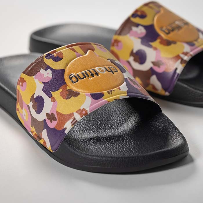 YC6787 Claquettes antidérapantes unisexes avec semelles noires ou blanches. publicitaire personnalisé - vue 7