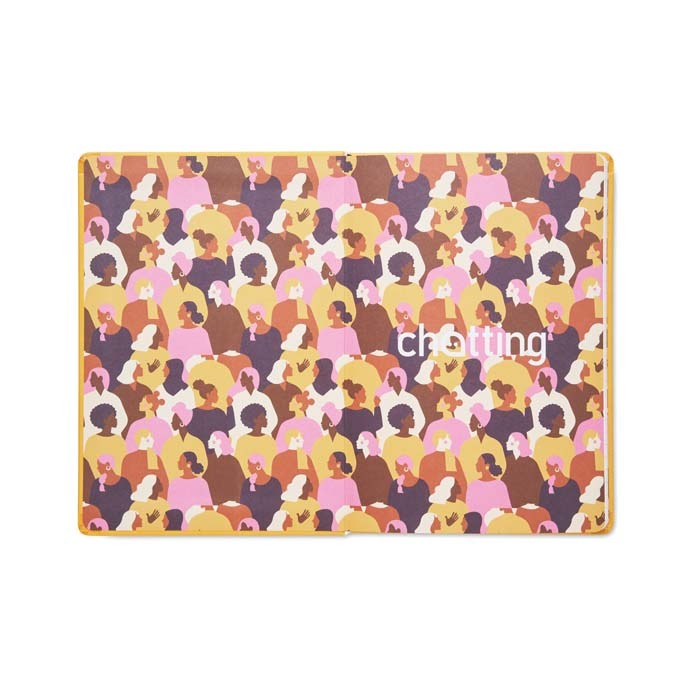 HAPUA5 Carnet A5 à couverture rigide en cuir PU avec feuilles à votre motif. publicitaire personnalisé - vue 8