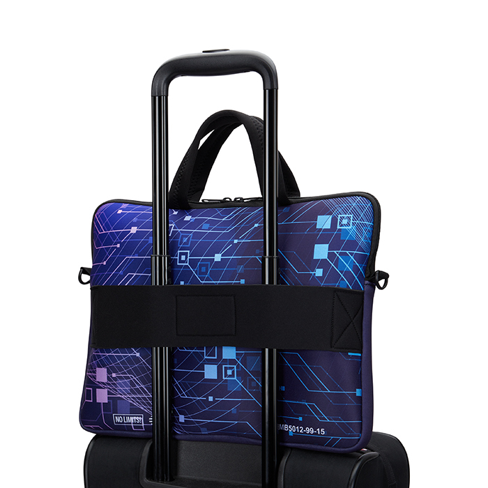 MB5012 Housse pour ordinateur portable avec fermeture éclair et pochette pour trolley. publicitaire personnalisé - vue 8