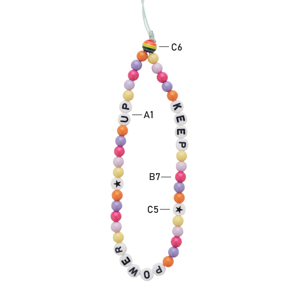 MCHM05 Bracelet à charms de poignet pour téléphone avec cordon de fixation. publicitaire personnalisé - vue 8