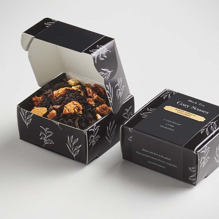 MI4006 coffret cadeau de 4 thés zen et barres chocolatées publicitaire personnalisé - vue 8