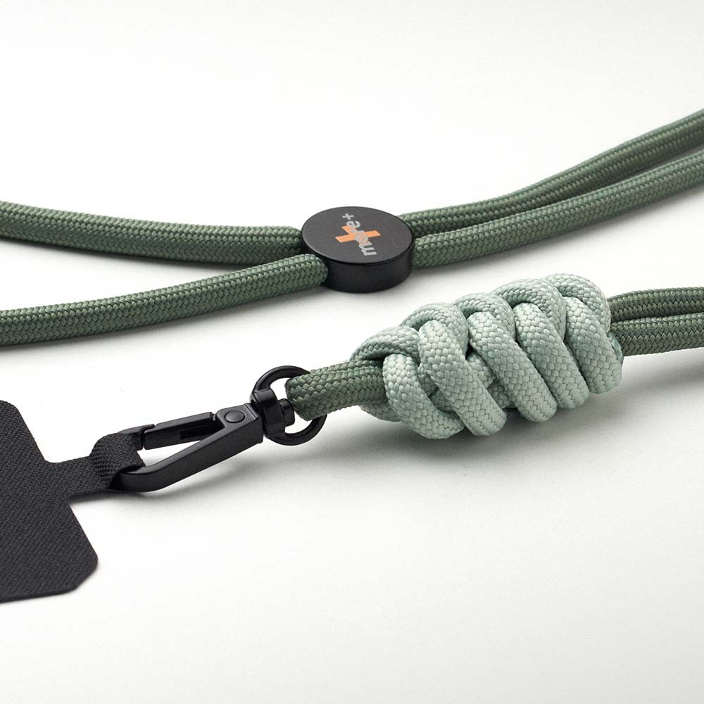ML1090 Lanyard pour téléphone à porter en bandoulière, avec nœud contrasté publicitaire personnalisé - vue 8