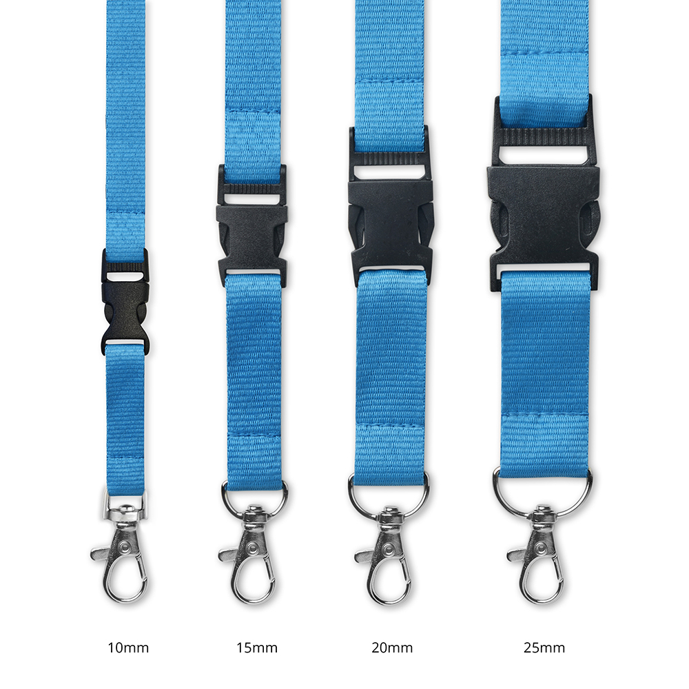 ML1203 Lanyard RPET avec boucle et impression 1 couleur sur 1 côté. publicitaire personnalisé - vue 8