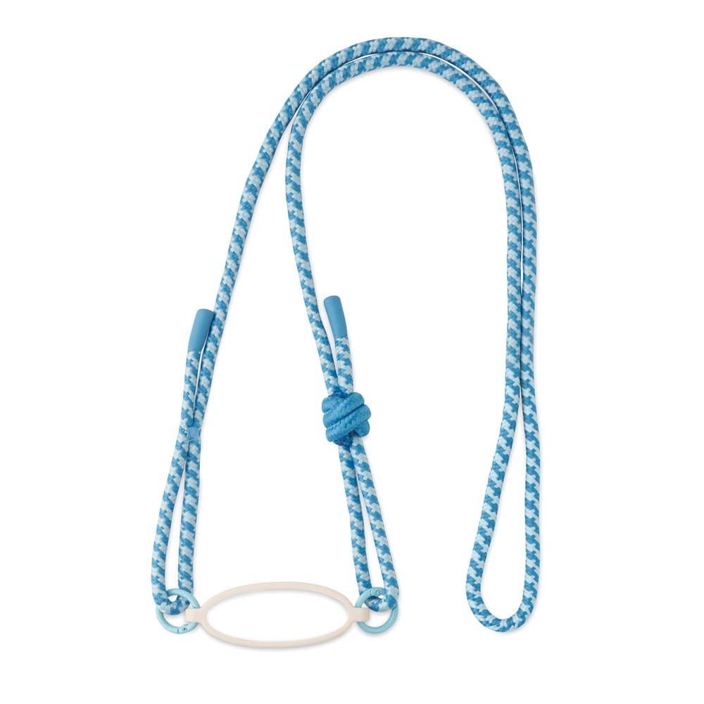 MLBH05 Porte-bouteille bandoulière bicolore avec étiquette logo selon votre design. publicitaire personnalisé - vue 8