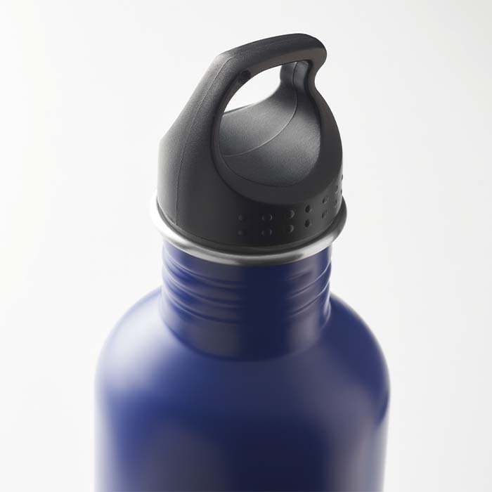 MS9475 Bouteille simple paroi en acier inoxydable de 750ml. Quadri 360° incl. publicitaire personnalisé - vue 8