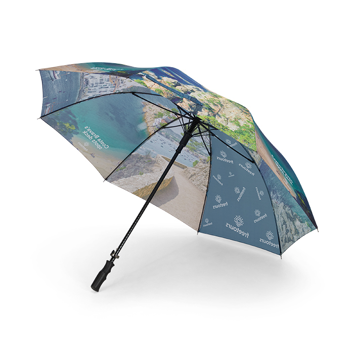 MU7008 ⌀122cm/27″. Motif en quadri (photo) sur tous les panneaux. publicitaire personnalisé - vue 8