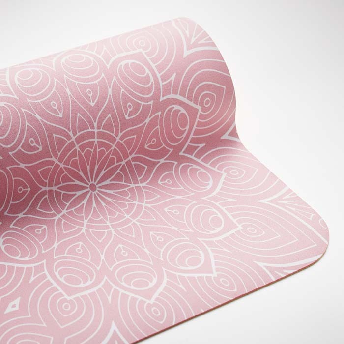 MYMT03 Tapis de yoga en PU de noix de coco et caoutchouc publicitaire personnalisé - vue 8