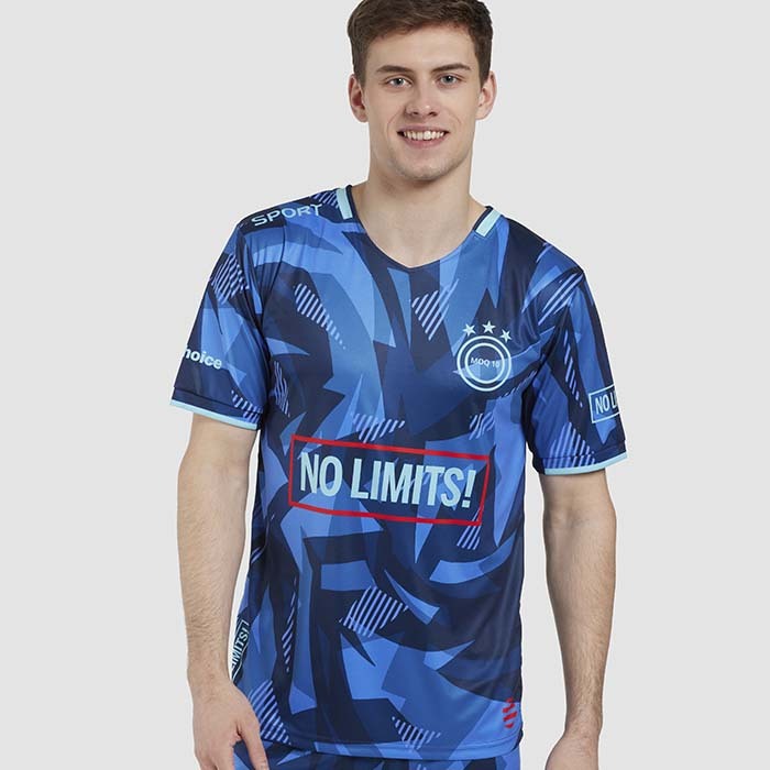 SG1007 Maillot col V sublimé Premier. publicitaire personnalisé - vue 8