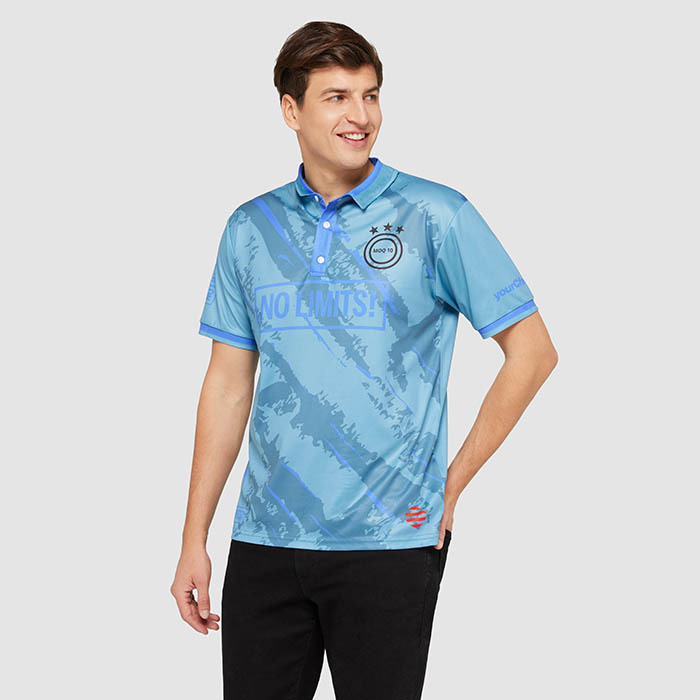 SG1013 Polo sublimé avec col et bas de manches imprimés Premier publicitaire personnalisé - vue 8