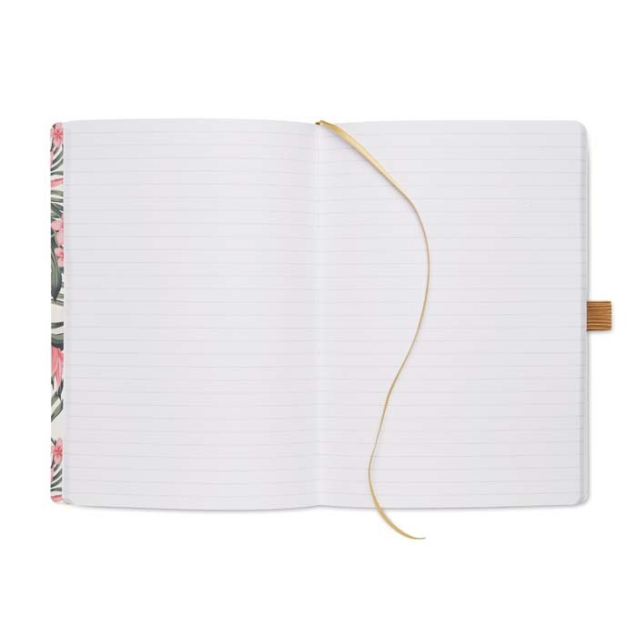 SOPUA5 Cahier A5 à couverture souple en cuir PU avec avec feuilles personnalisées. publicitaire personnalisé - vue 8