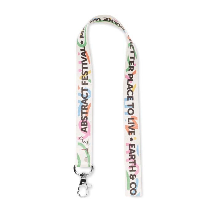 YC6906 Les lanyards fabriqués à partir de papier. publicitaire personnalisé - vue 8