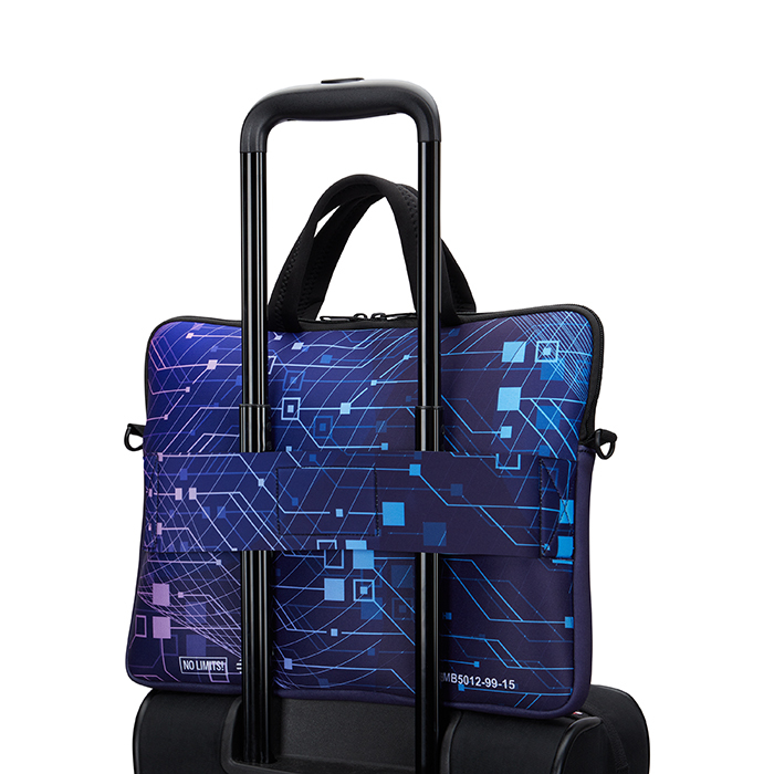 MB5012 Housse pour ordinateur portable avec fermeture éclair et pochette pour trolley. publicitaire personnalisé - vue 9