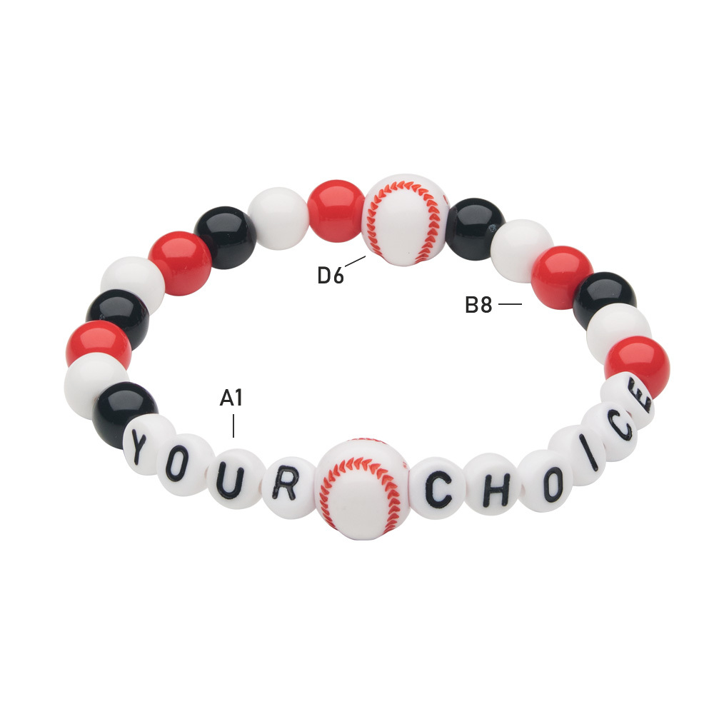 MCHM02 Bracelets à breloques personnalisés selon votre design avec la plus large gam... publicitaire personnalisé - vue 9