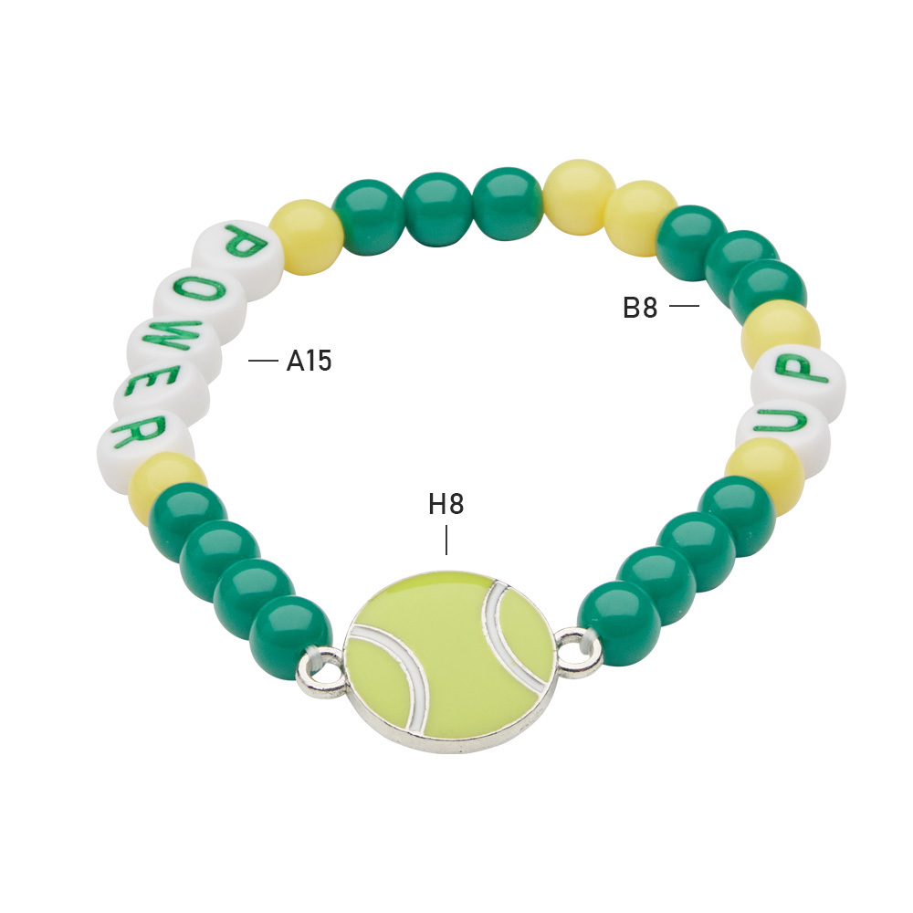 MCHM04 Bracelets à breloques personnalisés selon votre design avec la plus large gam... publicitaire personnalisé - vue 9