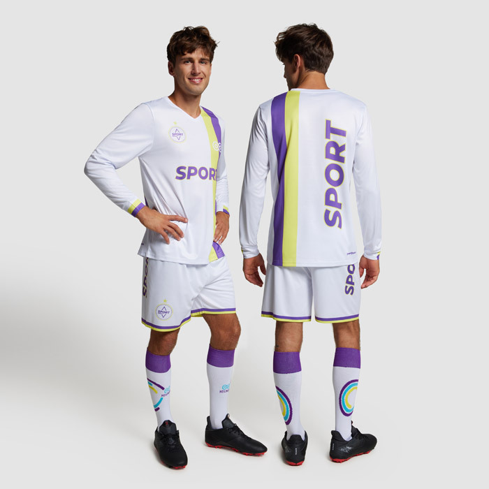 SG1007 Maillot col V sublimé Premier. publicitaire personnalisé - vue 9