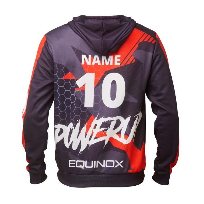 SG1032 Sweat à capuche unisexe sublimé en quadri à votre motif. publicitaire personnalisé - vue 9