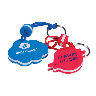 Porte-clés EVA flottant en forme personnalisable. Prix sur demande personnalisé à Toulouse
